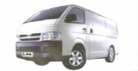 Toyota Hiace LWB Van 2005 – 14 Esteem Charcoal