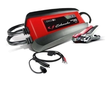 red fuel jump starter charger