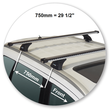 ProRack K683-T17 Heavy Duty Bar – Silver | HAMCO