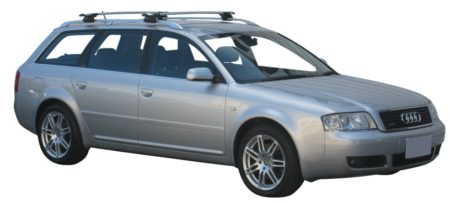 Yakima K328-S16Y Silver Bars Audi A6 Wagon 98-04, Allroad 99-05 & 06-12