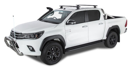 Rhino Rack Toyota Hi-Lux 2015-2020 Ditch Mount Black Rack System