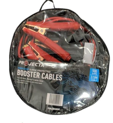 Projecta 500amp x 3.5M Car Booster Cables (Jumper Leads)