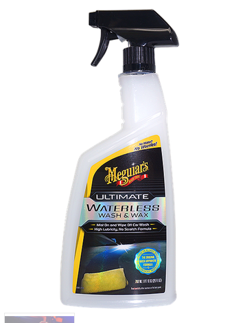Meguiar's Ultimate Waterless Wash & Wax. No Water, Non- Scratch
